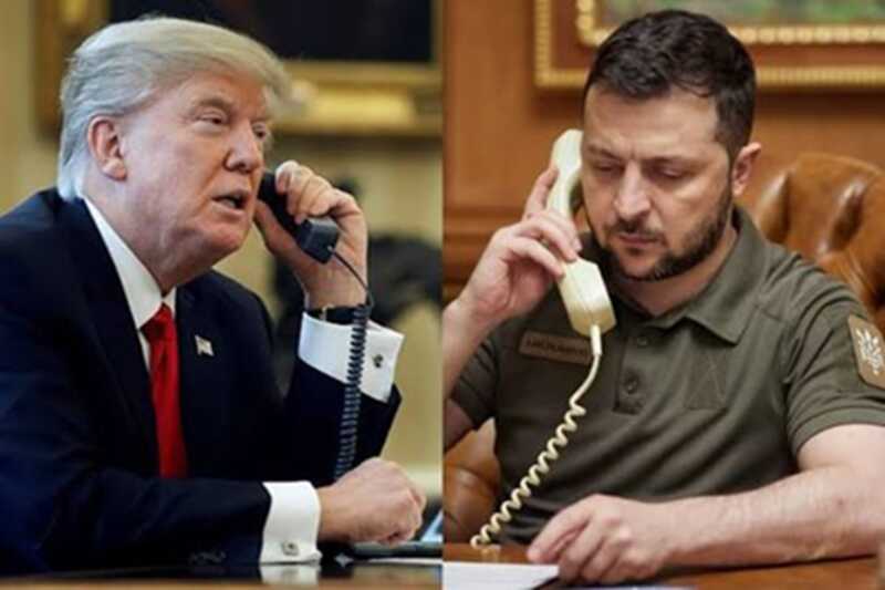 Зеленский провёл телефонный разговор с Трампом